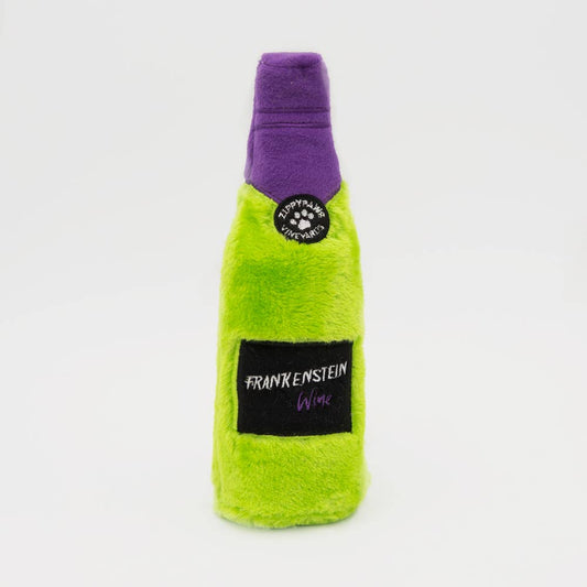 Halloween Happy Hour Crusherz - Frankenstein Wine - Dog Toy