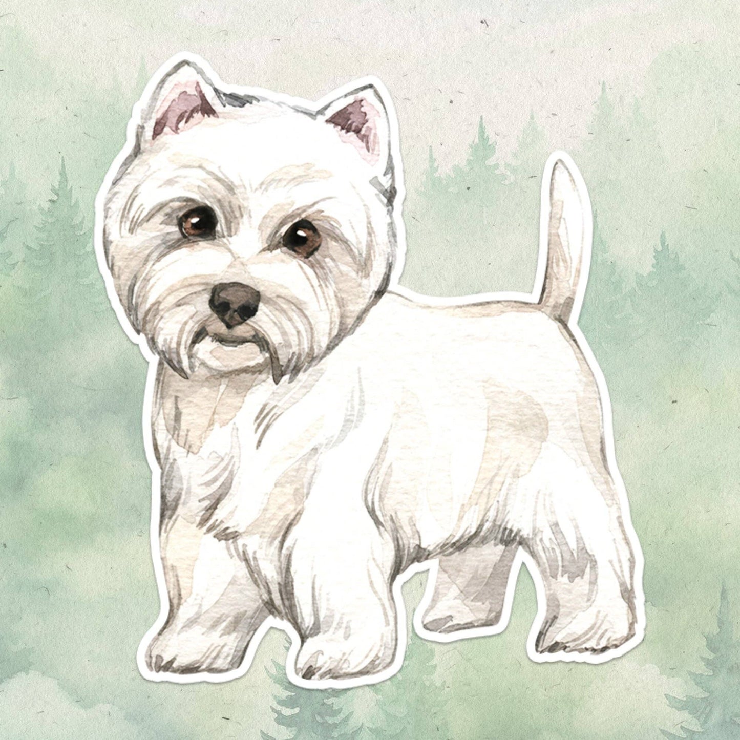 Westie sticker