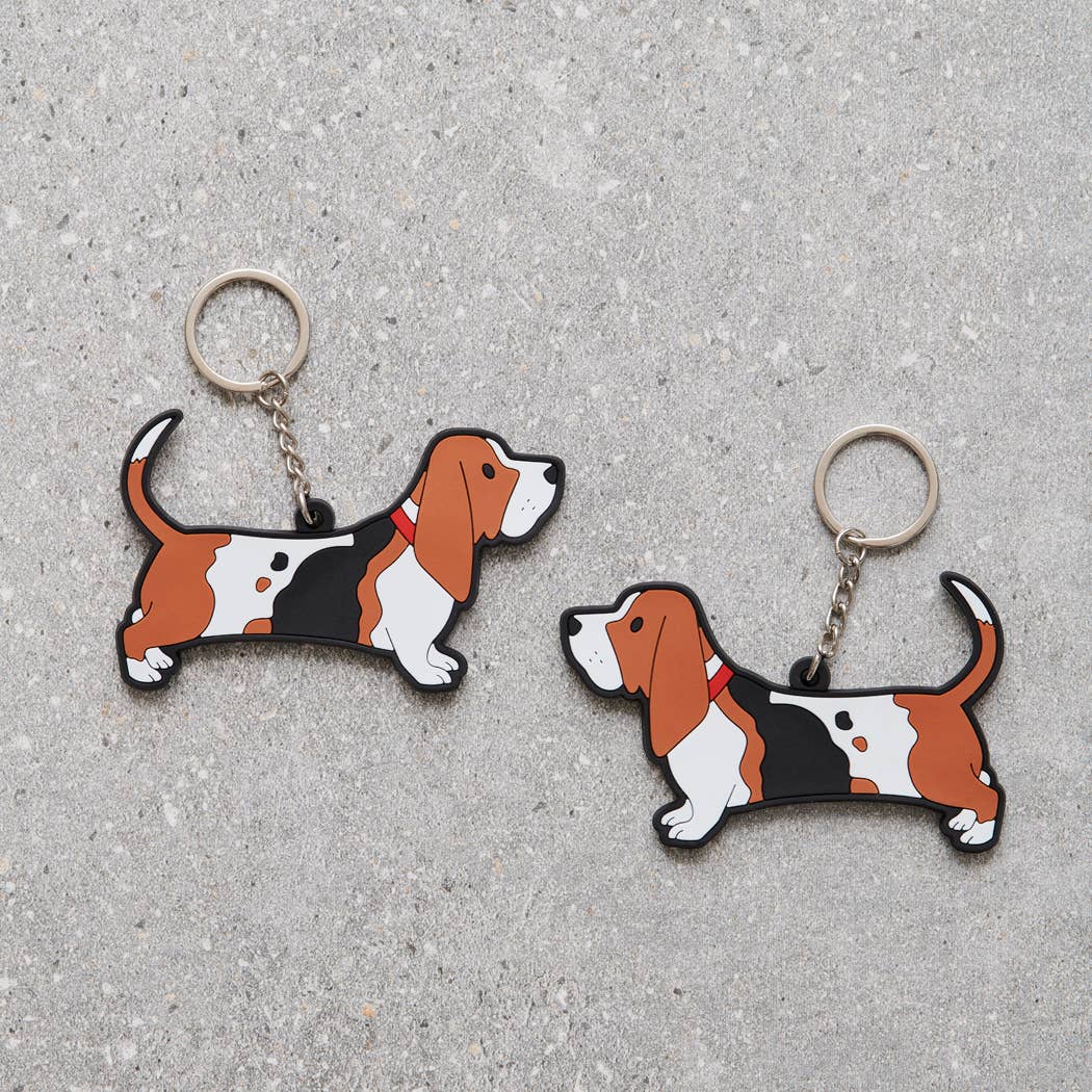 Keyring - Basset Hound