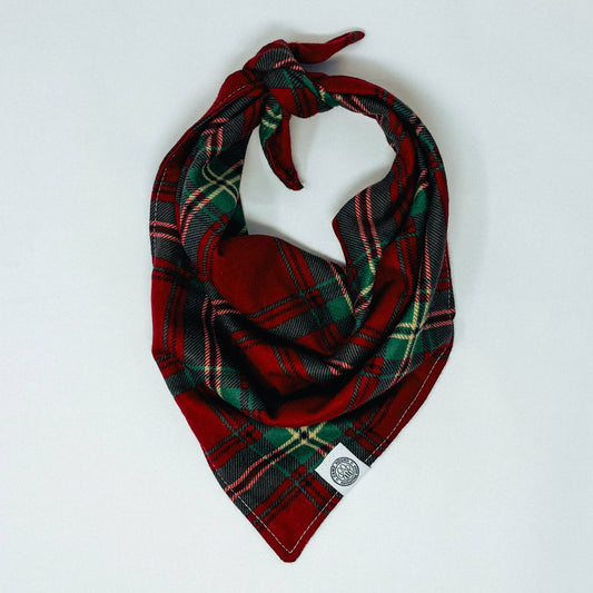 Holiday Plaid Bandana