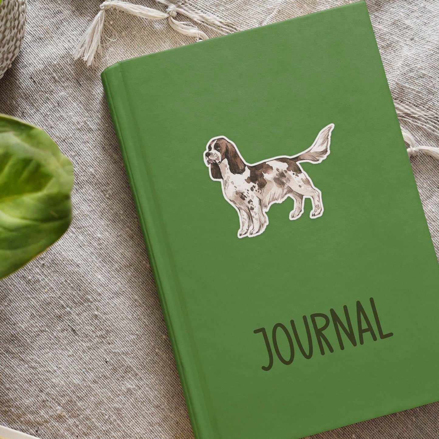 Springer Spaniel dog sticker