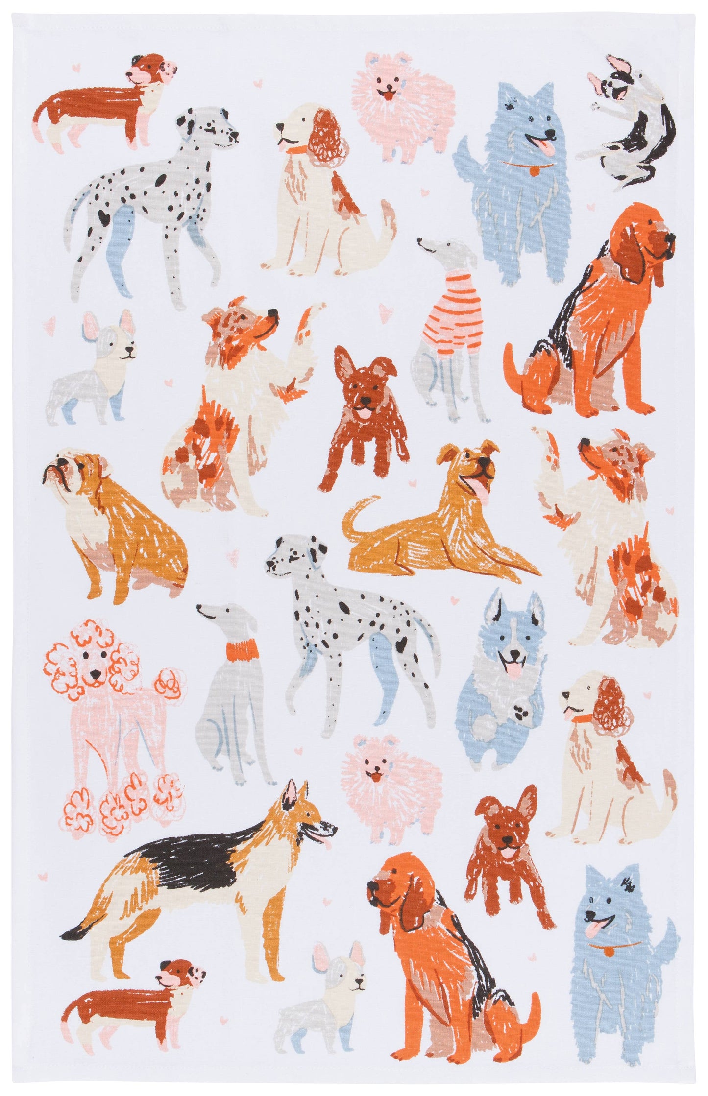 Puppos Dishtowels Mixed Designs