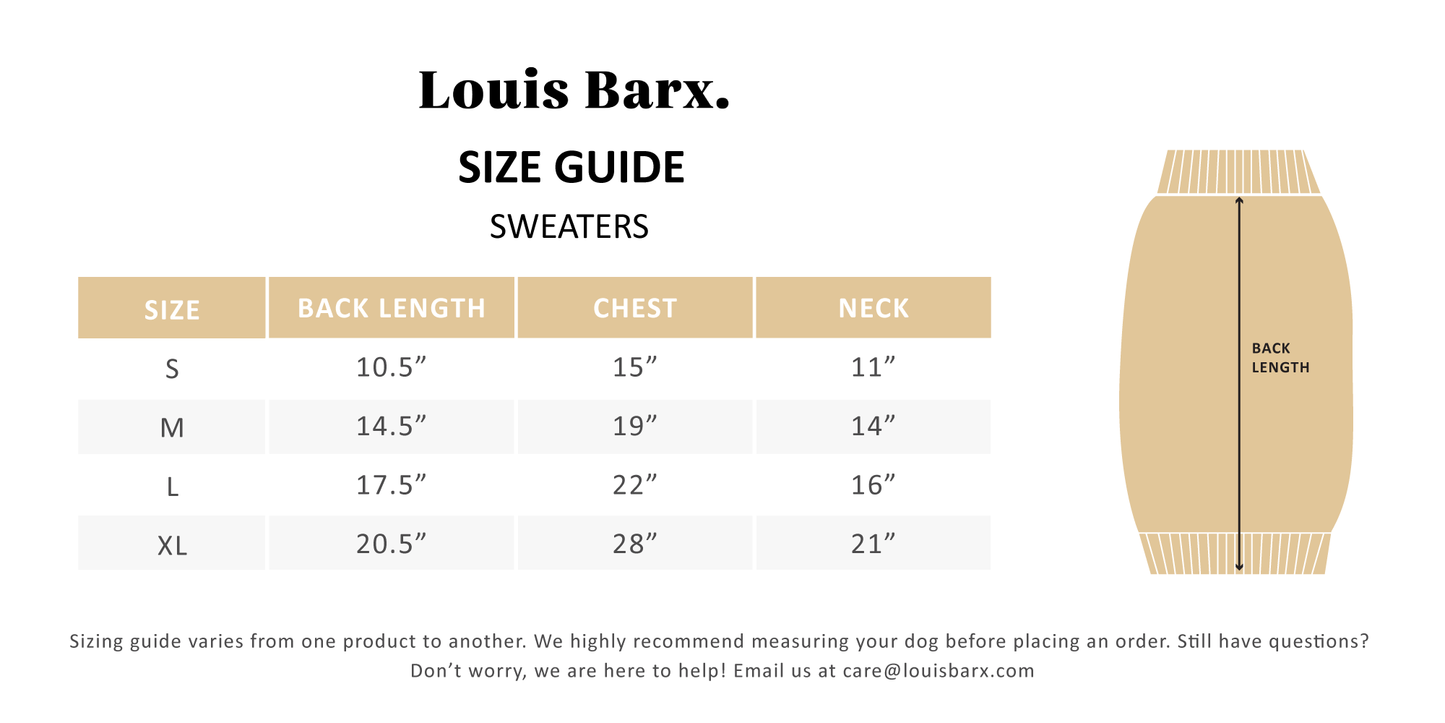 "Adele" Turtleneck Dog Jumper 100% Soft Yarn Lilac: Lilac