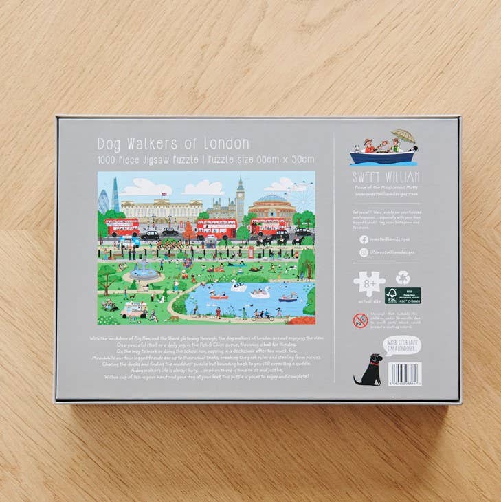 Dog Walkers Jigsaw Puzzle