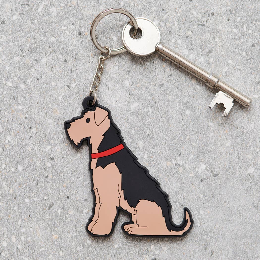 Keyring - Welsh Terrier / Airedale / Lakeland