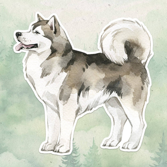 Alaskan Malamute sticker