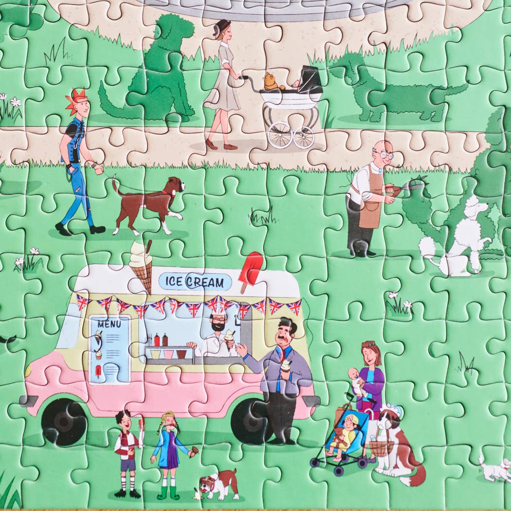 Dog Walkers Jigsaw Puzzle