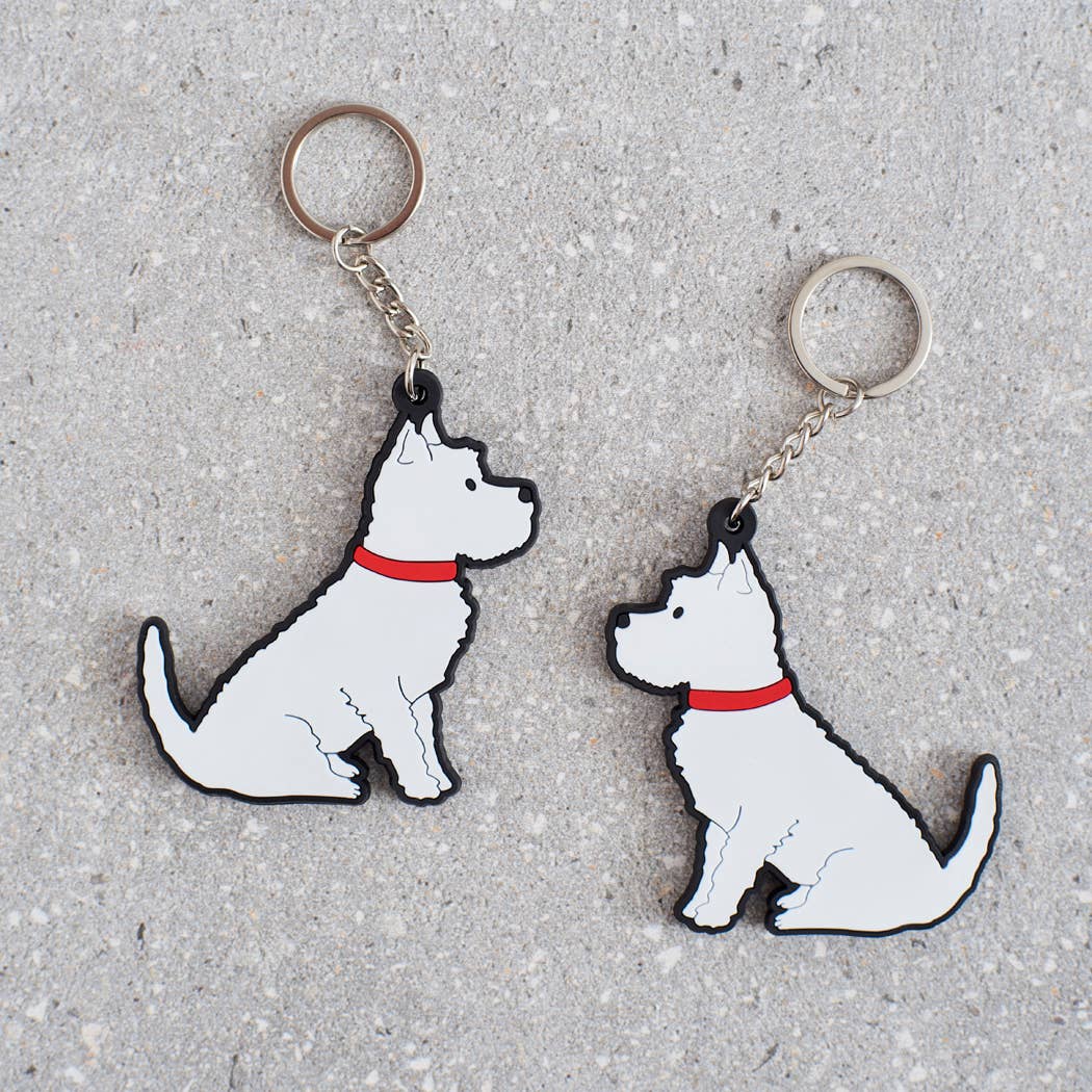 Westie Key Ring