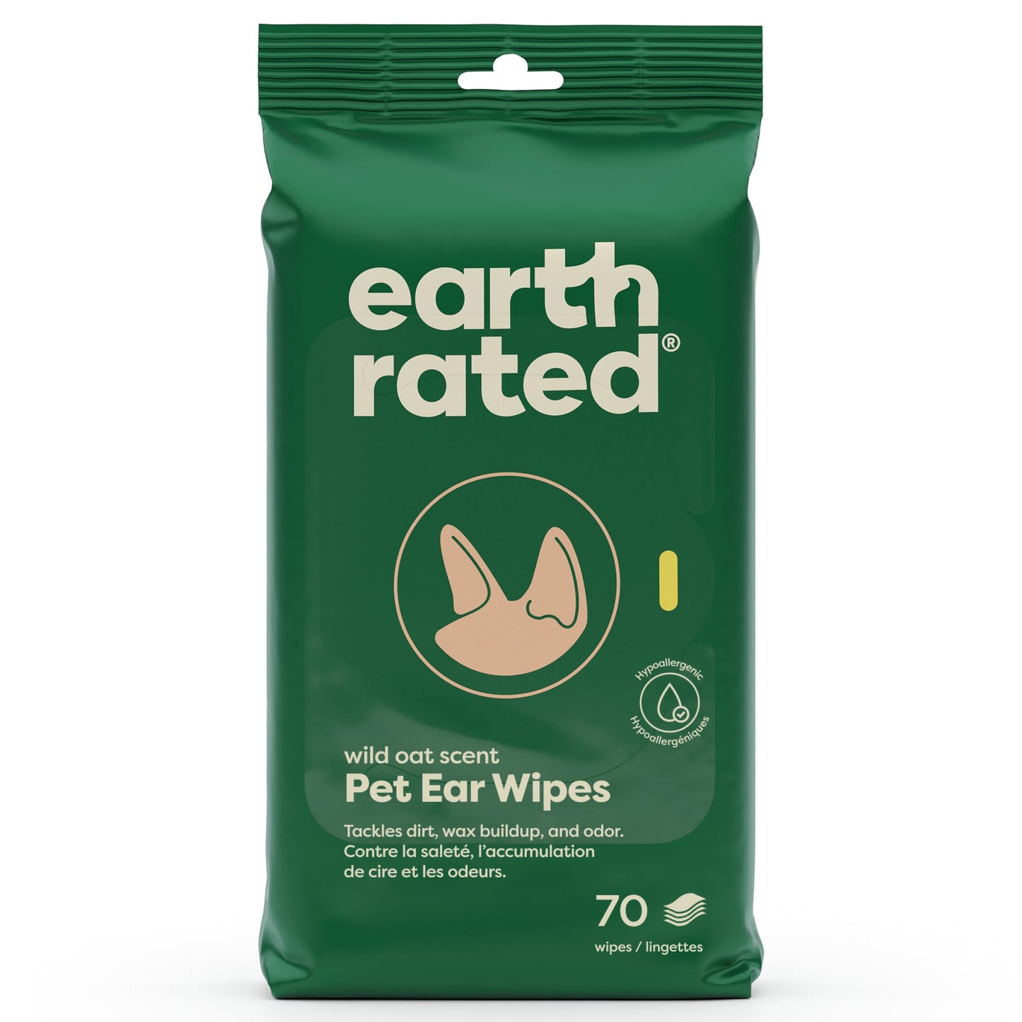 Earth Rated Ear Wipes