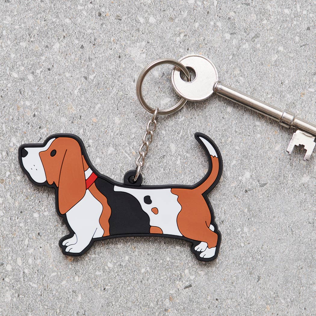 Keyring - Basset Hound