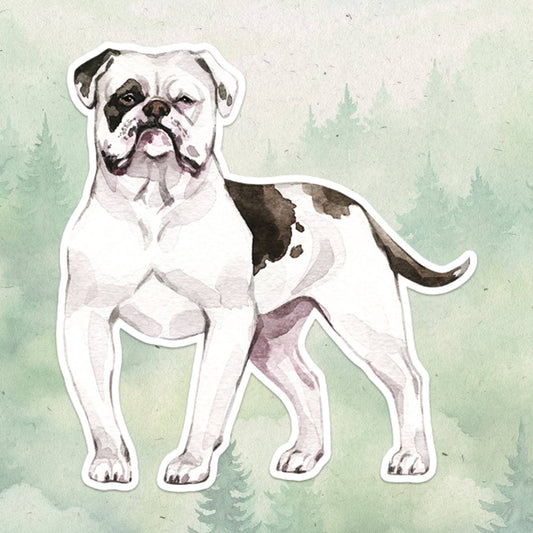 American Bulldog sticker