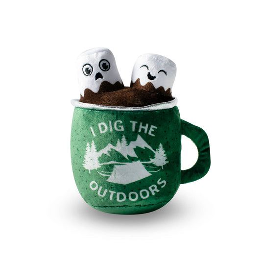 Hot Cocoa Dog Toy