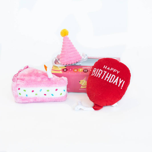 Dog Birthday Box - Pink