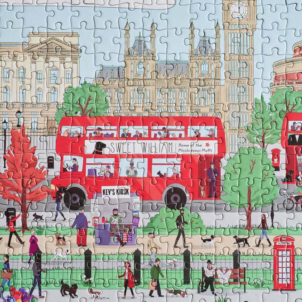 Dog Walkers Jigsaw Puzzle