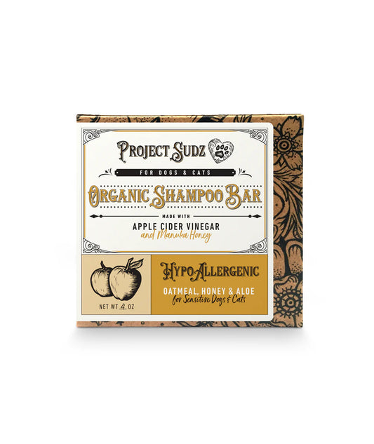 Project Sudz Hypoallergenic Organic Shampoo Bar