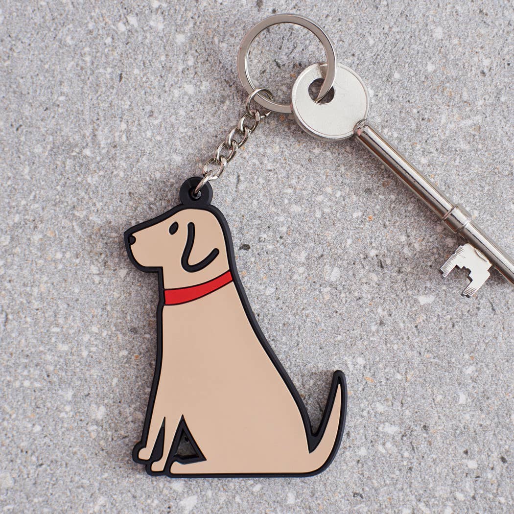 Keyring - Yellow Labrador