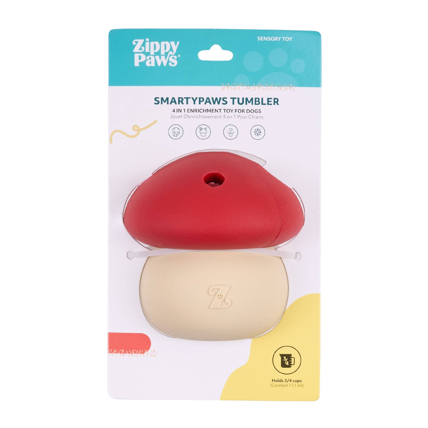 SmartyPaws Tumbler - Mushroom