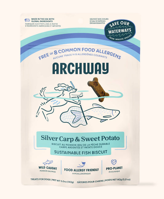 Hypoallergenic Invasive Fish and Sweet Potato Dog Treat
