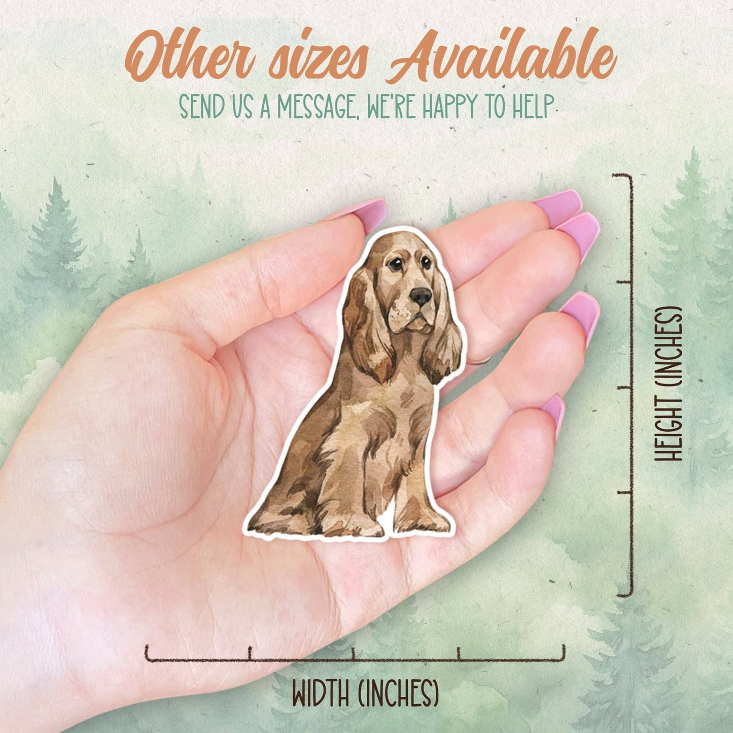 Cocker Spaniel sticker