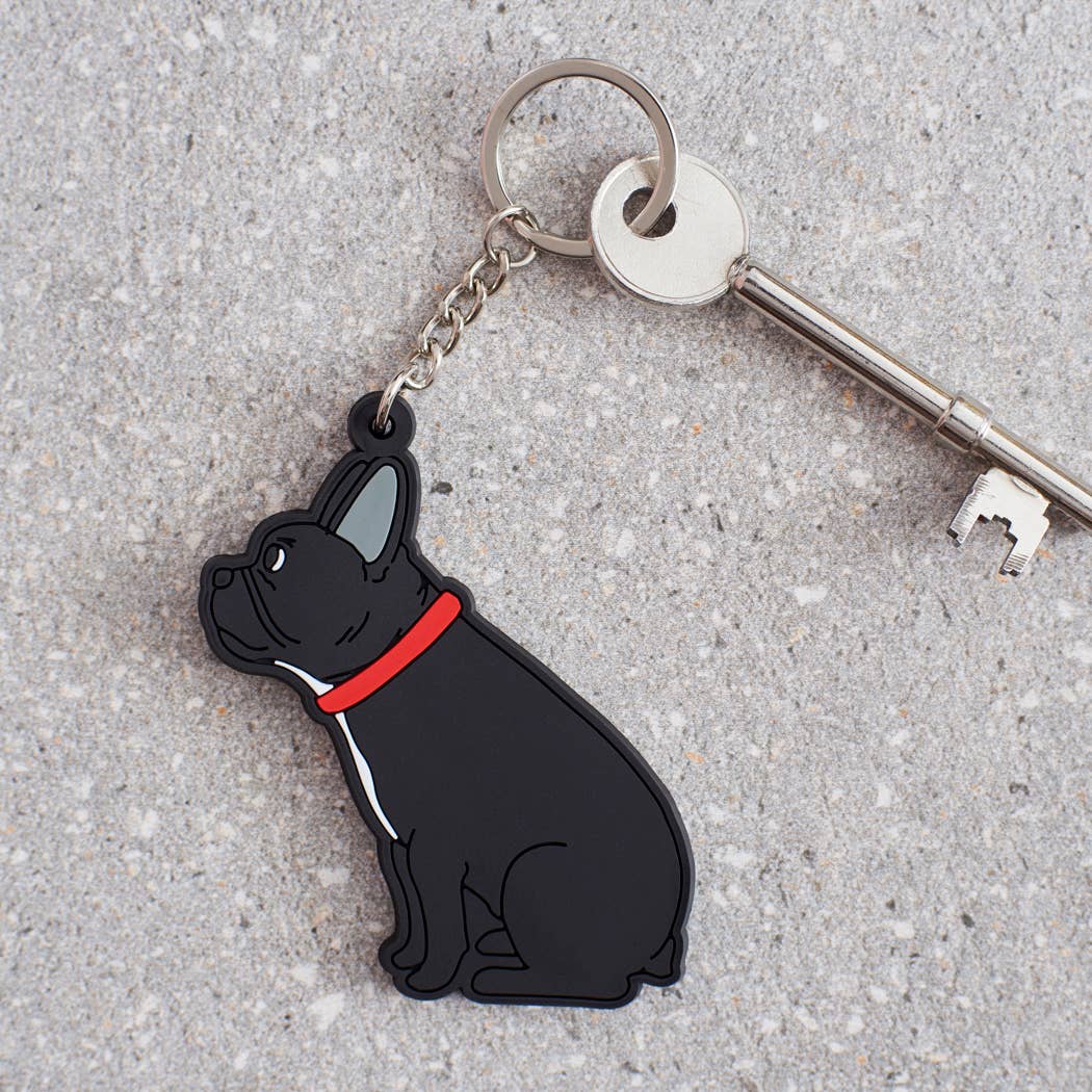 Frenchie Key Ring