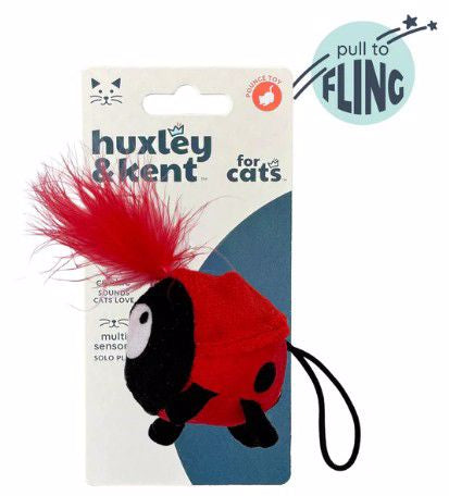 Huxley & Kent Ladybug Cat Toy