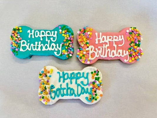 Happy Birthday Pink Cookie