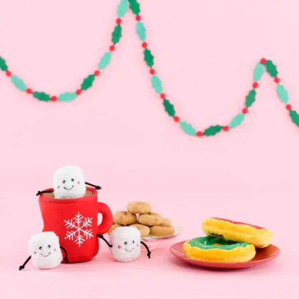 Burrow Hot Cocoa Dog Toy