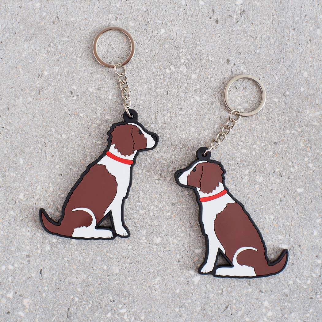 Springer Spaniel Liver Key Ring