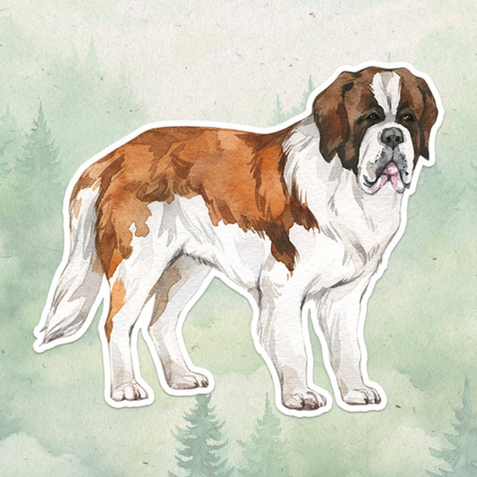 St Bernard sticker