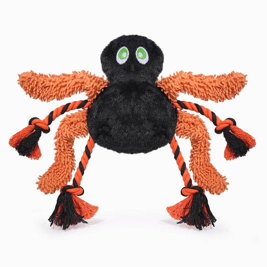 HugSmart Pet - Howloween Night | Rope Spider - Dog Rope Toy