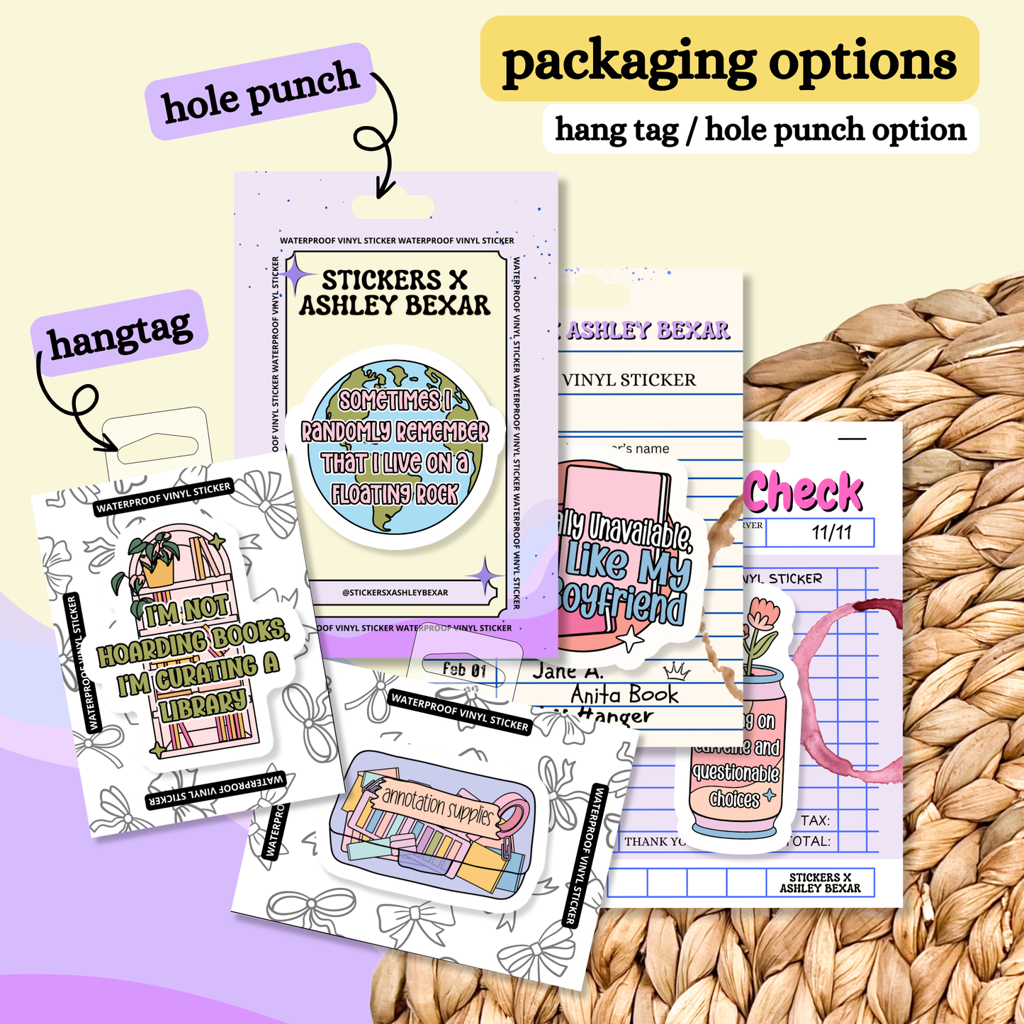 Funny Cat Cats Black Cat Waterproof Vinyl Sticker