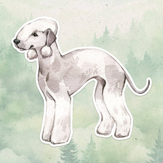 Bedlington Terrier sticker
