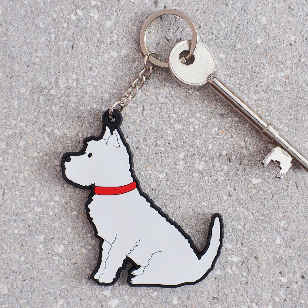 Westie Key Ring