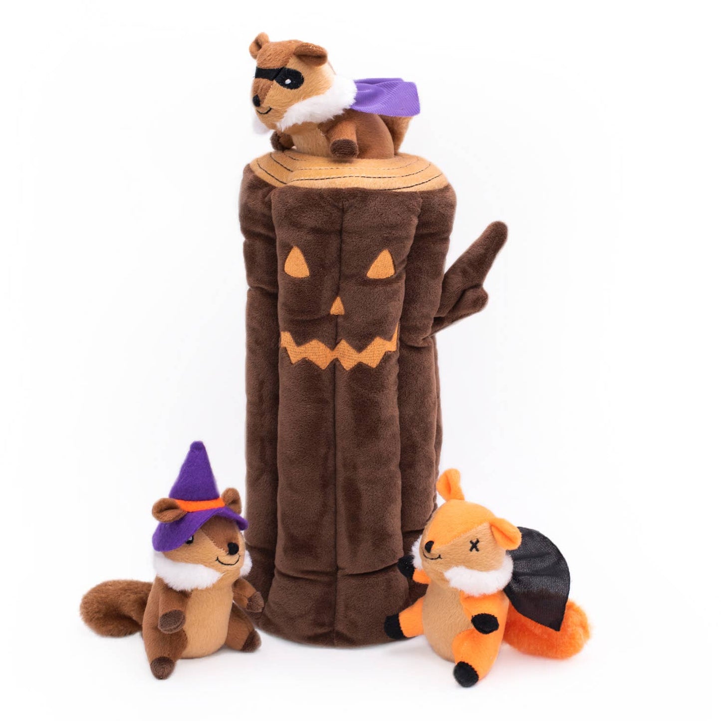 Halloween Burrow - Haunted Log - Dog Toy