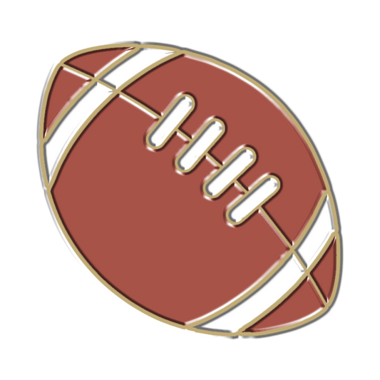 Football Collar Charm