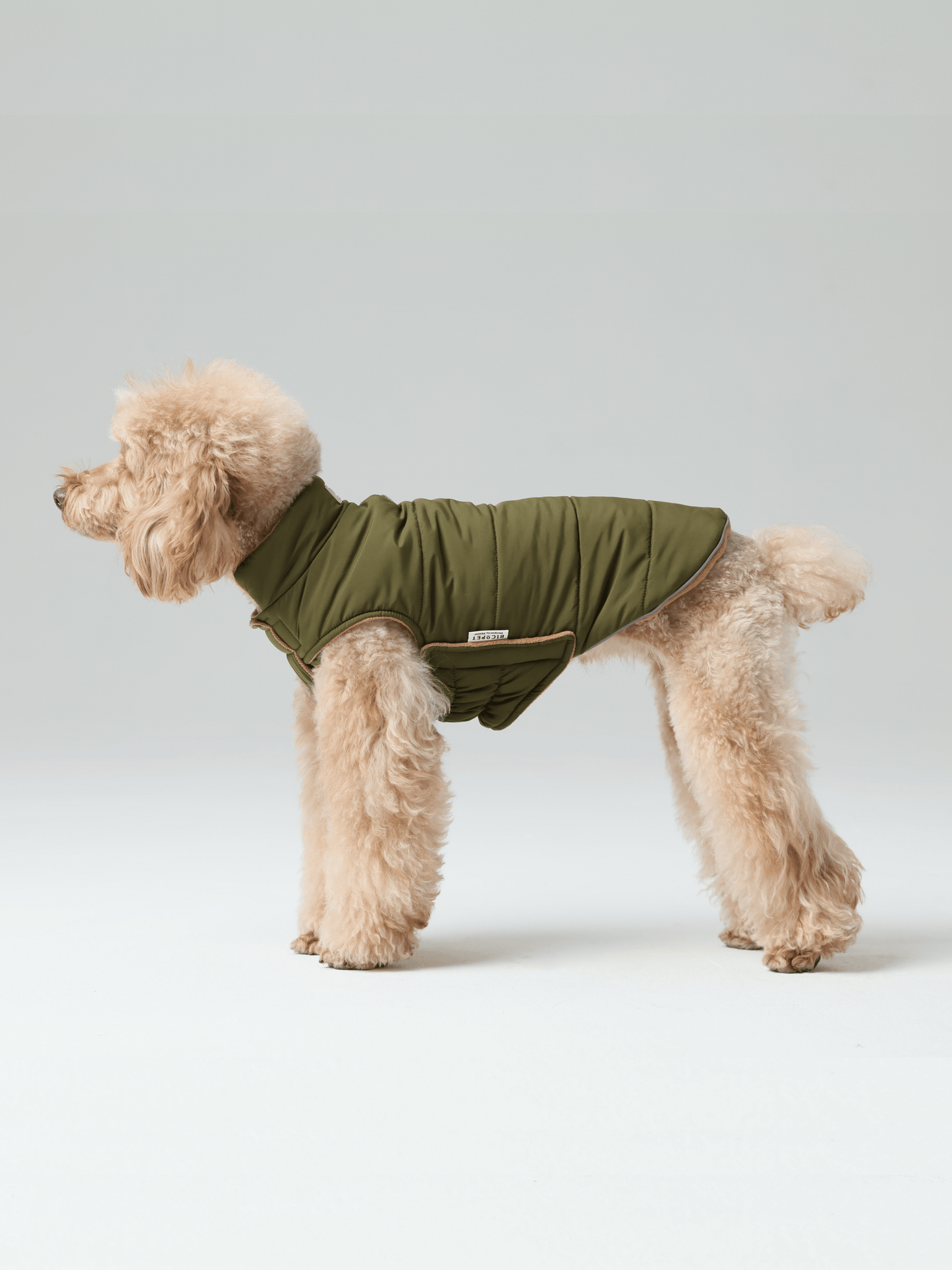 Reversible Dog Vest Green