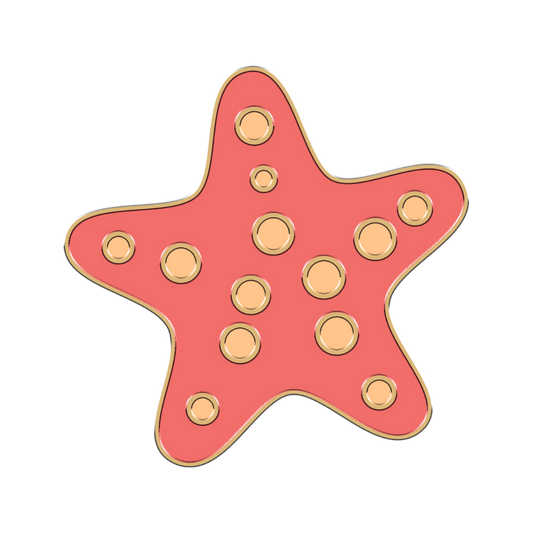 Starfish Collar Charm