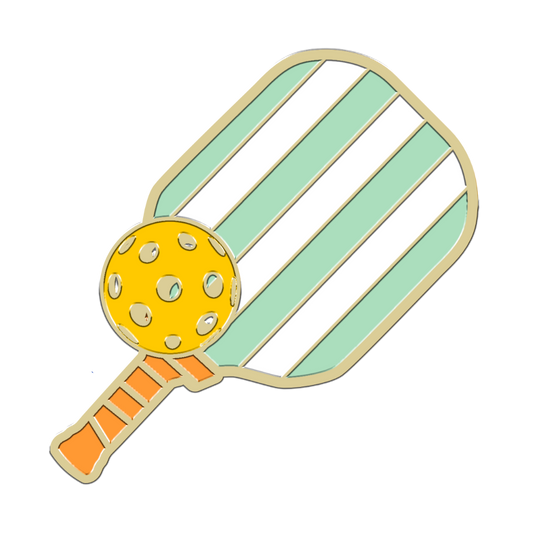 Mint Pickleball Collar Charm