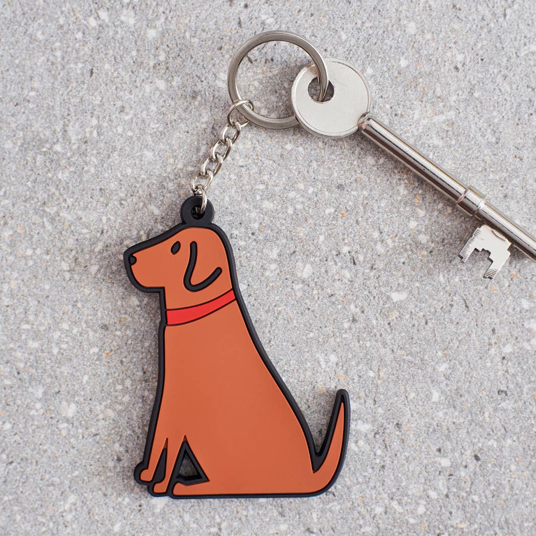 Keyring - Fox Red Labrador