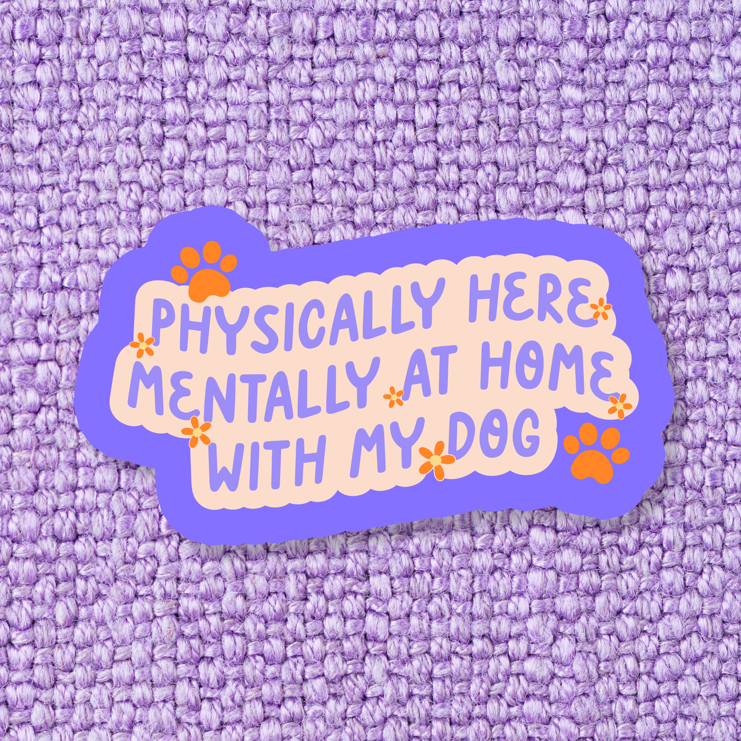 Dog Mom Dogs Waterproof Vinyl Sticker