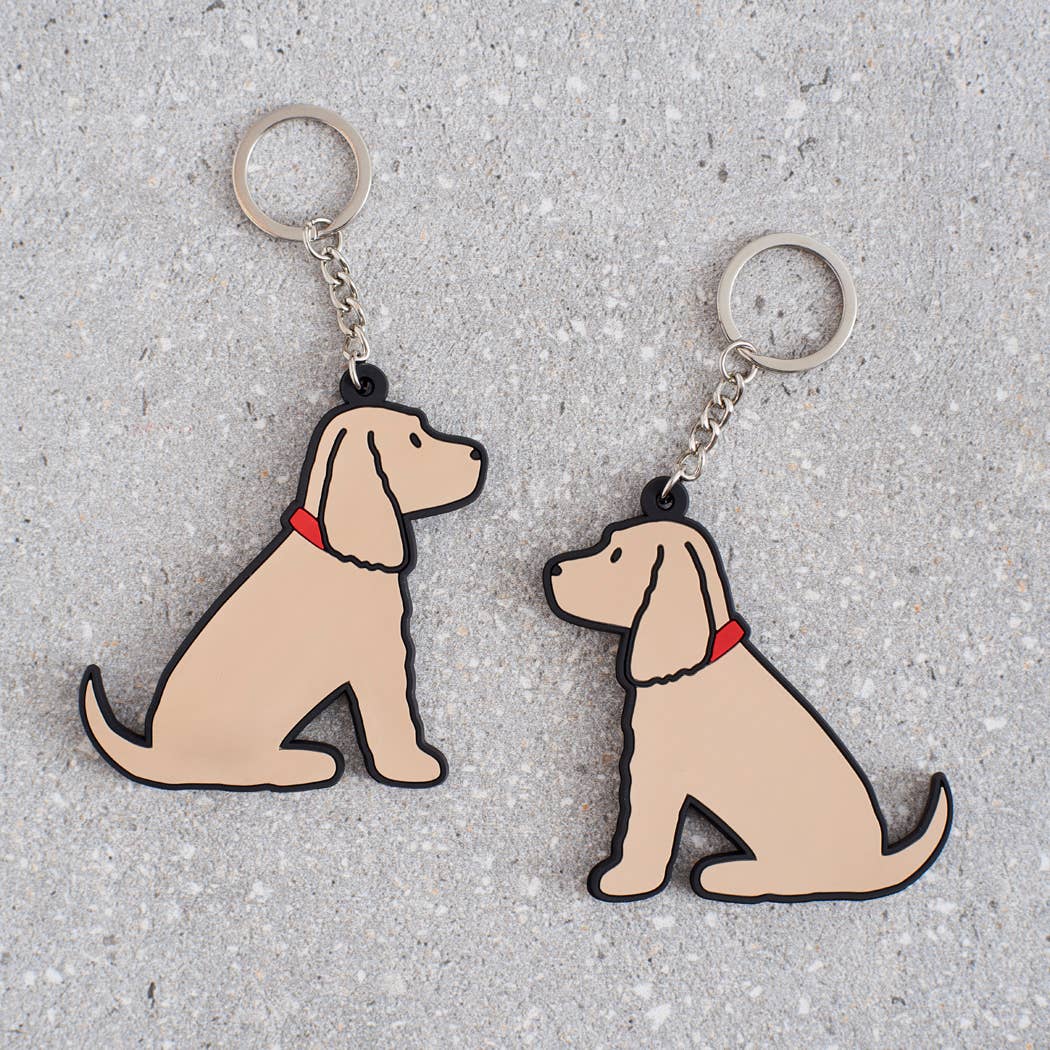 Keyring - Cocker Spaniel (Golden)