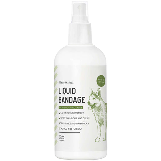 Liquid Bandage for Dogs, Pet First Aid Essential - 4 oz.