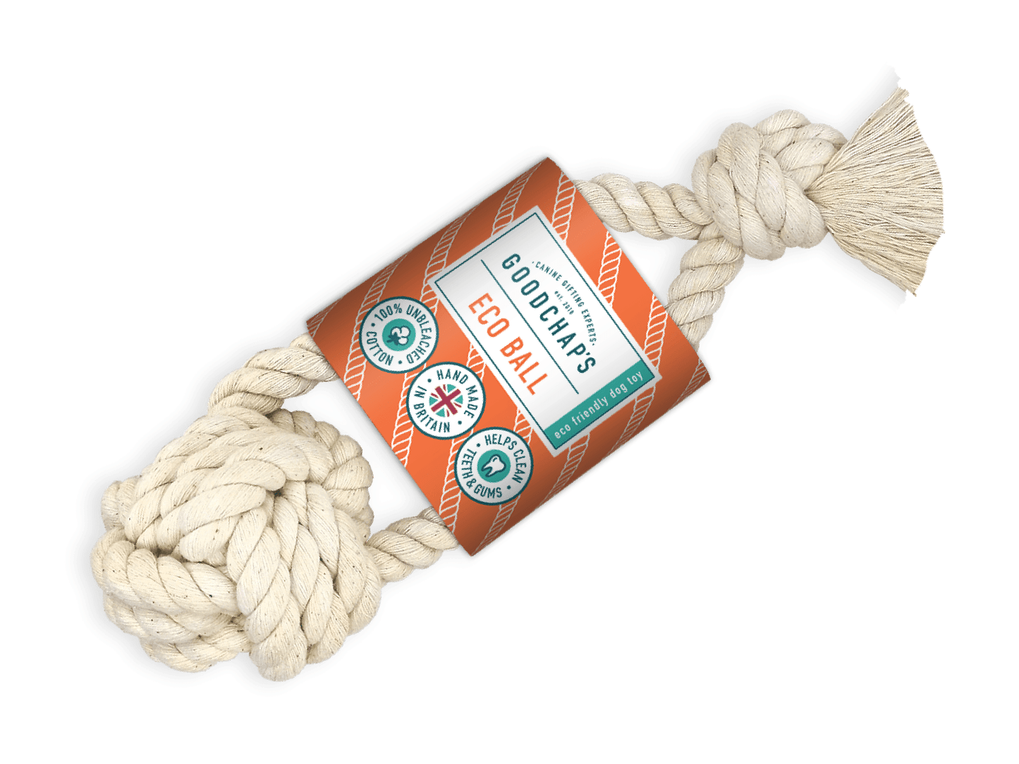 Natural Cotton Dog Rope Toy